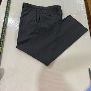 Banana Republic Classic Fit Pants in Charcoal and Black Trim